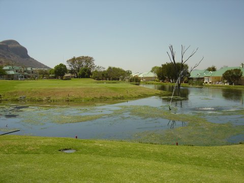 View from the back of the green of Hole 3